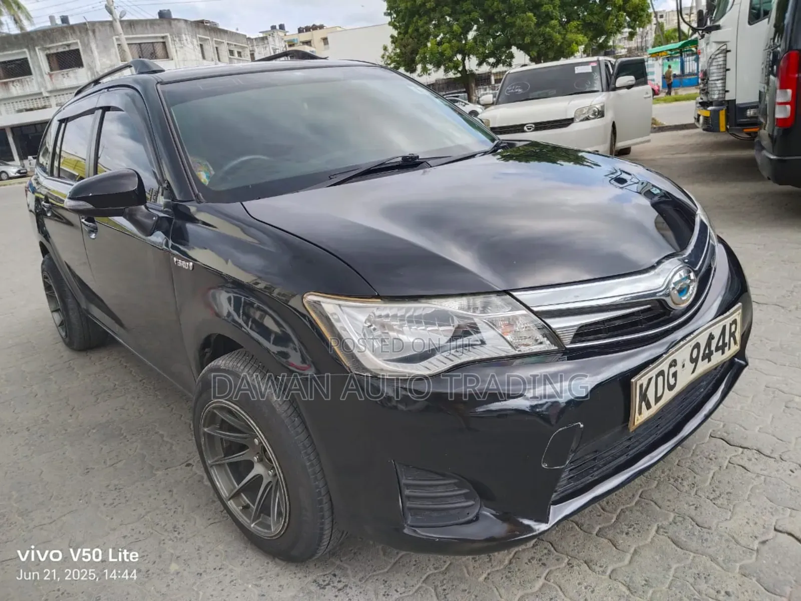 Toyota Corolla Fielder 2015 Black