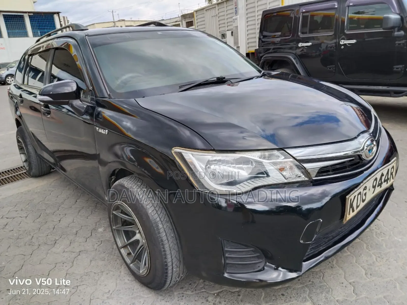 Toyota Corolla Fielder 2015 Black