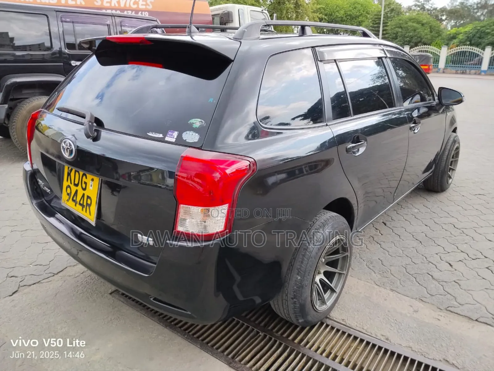 Toyota Corolla Fielder 2015 Black