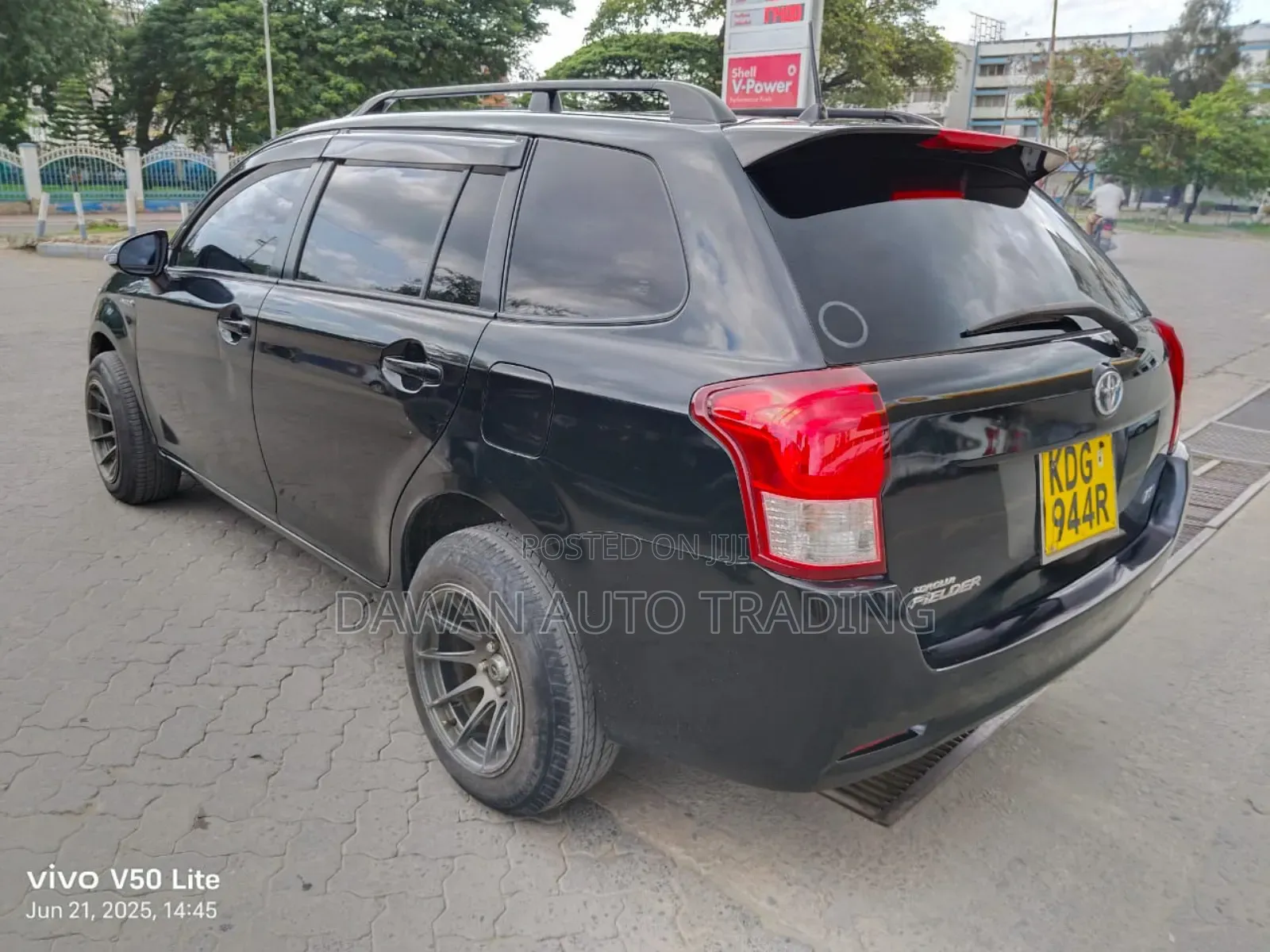 Toyota Corolla Fielder 2015 Black