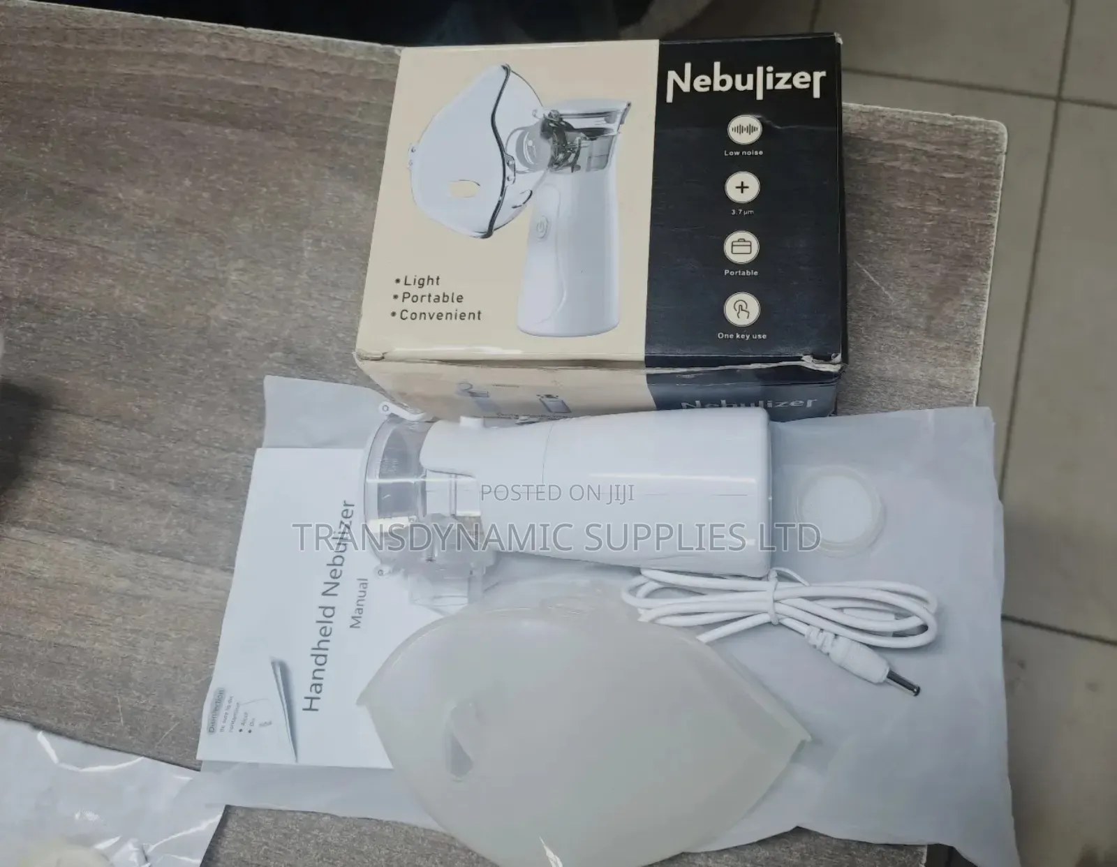 Low Noise Hand Nebulizer