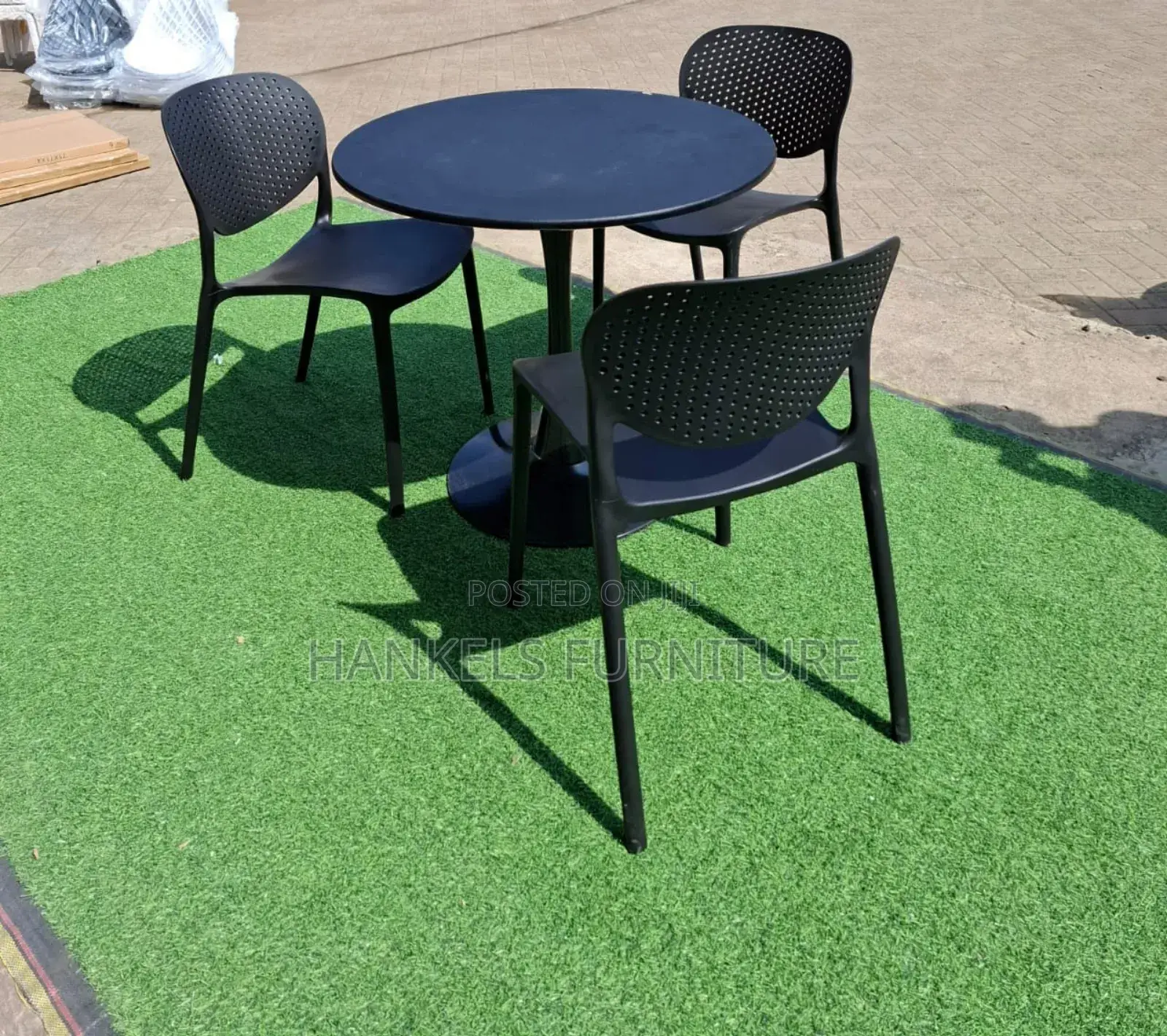 Dining African Black Set
