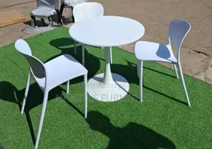 3 Seater Colombian White Dining Set