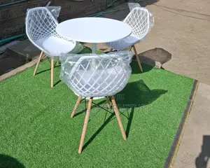 Eames White Dining Set