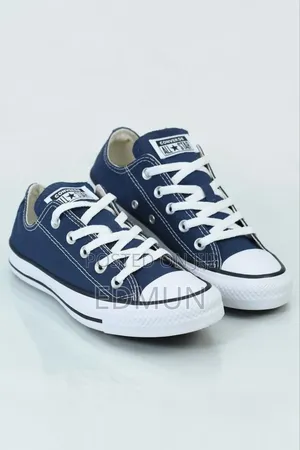 Navy Blue Converse