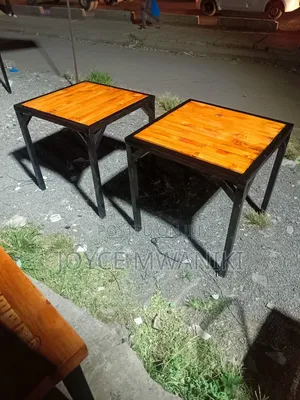 Restaurant Wooden Square Tables 