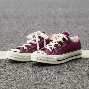Maroon Converse