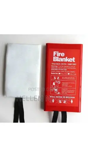 Fire Blanket 1.2m ×1.2m + Vat