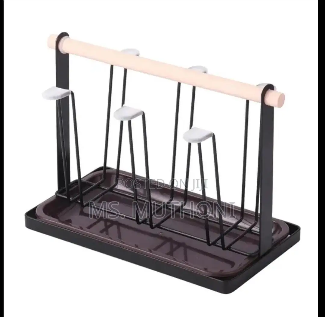 Luxury Iron Cup/Glass Holder Rack