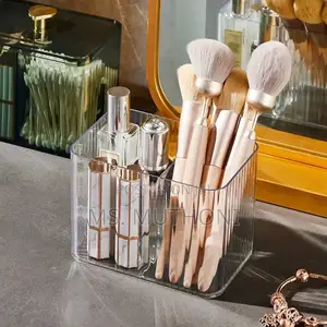 Transparent Acrylic Cotton Swab Storage Box