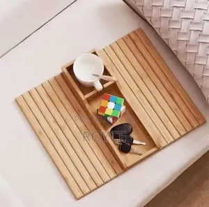 Bamboo Couch Arm Tray
