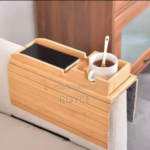 Bamboo Couch Arm Tray