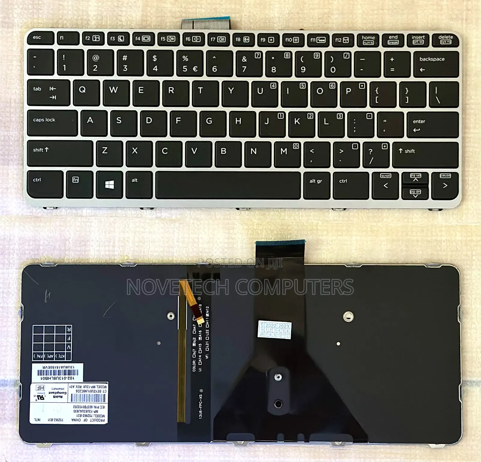 Hp Elitebook Folio1020 G1, G2 Backlight Keyboard
