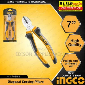 Ingco Diagonal Cutting Pliers 7" Cable Wire Cutting Pliers 7
