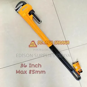 Pipe Wrench 36" Ingco Heavy Duty Plumber's Wrench Pipe Range