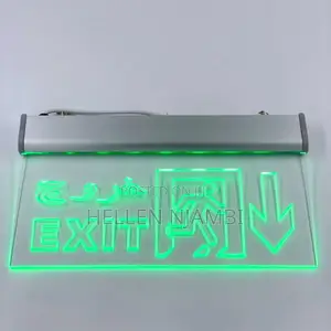 Green Led Emergency Exit Sign