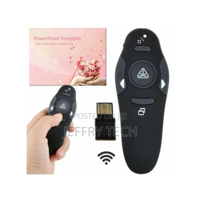 Presenter With Laser Pointer. Wireless Red Light Laser Pen,