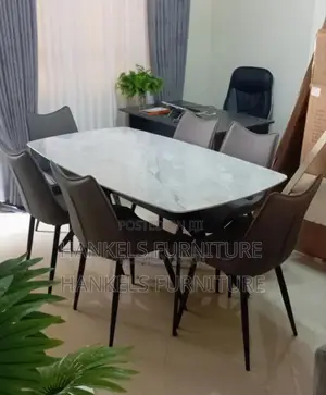 Modern Marble Top Dining Series Table