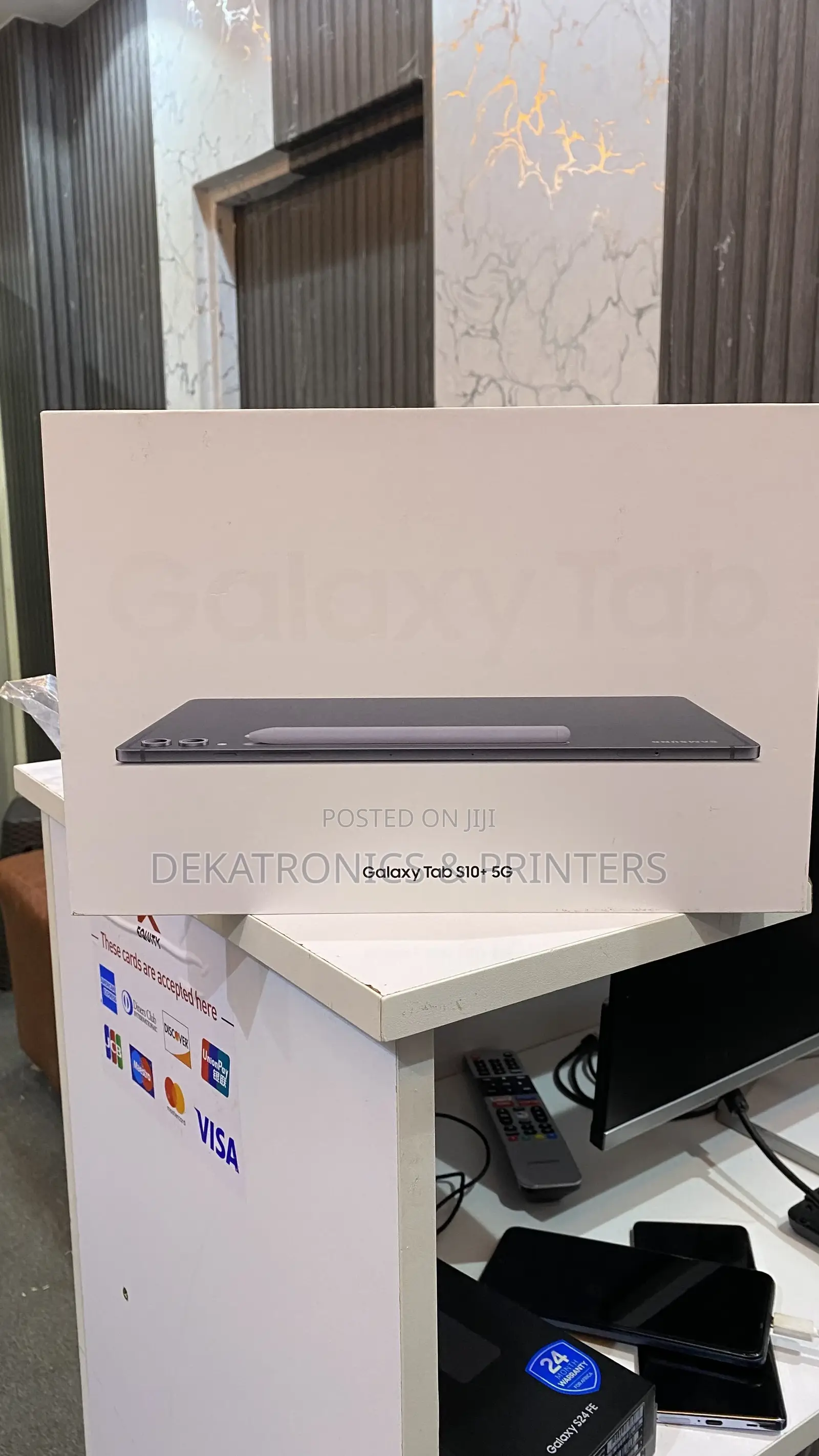 New Samsung Galaxy Tab S10+ 5G 256 GB Silver