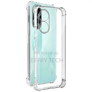 Transparent Silicone Case for Oppo A78 Cover Pouch Protectio