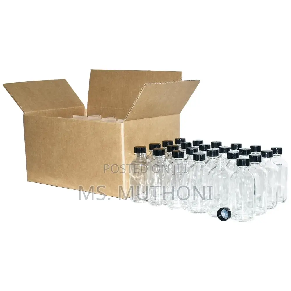 Glass Ginger Shots Bottles (16bottles + Accessories)