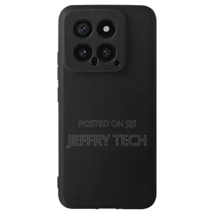 Black Silicone Case for Xiaomi Mi 14 Pouch Cover Protection