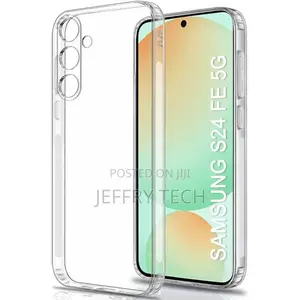 Transparent Silicone Cover for Samsung Galaxy S24 Fe