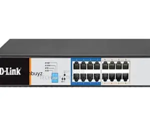 D-Link 16port Gigabit Long 250m Poe+ Smart Switch/2 SFP Port