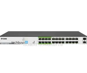 D-Link 26port Gigabit Poe Switch,24 Poe+Port8 Long 250m/2sfp