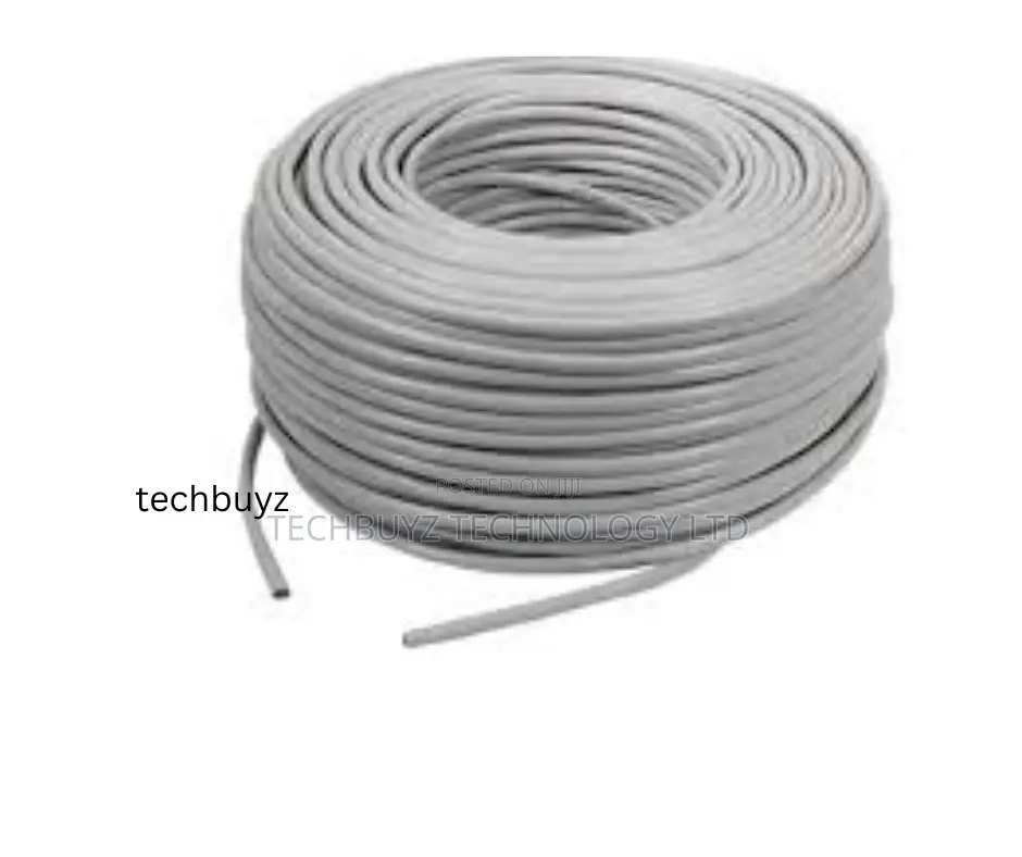 D-Link Cat6 Utp 24awg PVC Cable Roll 305m - Gray -