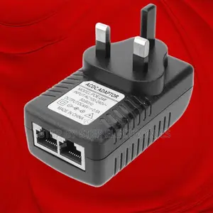 Gigabit 24 Volts 1a Poe Injector Power Over Ethernet Adapter
