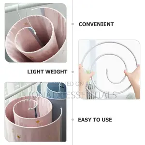 Spiral Bedsheet Drying Hanger