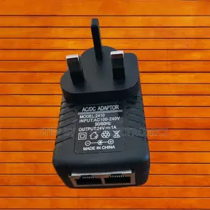 Plug and Play 24v Poe Injector Power Over Ethernet Adapter