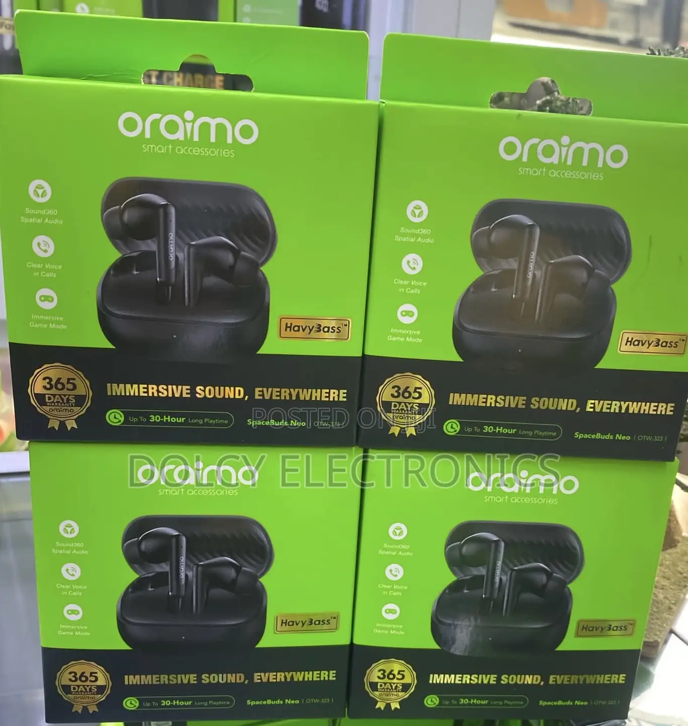 Oraimo Spacebuds Neo True Wireless Spatial Earbuds