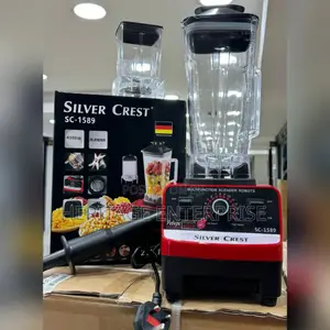 2in1 Silver Crest Commercial Blender