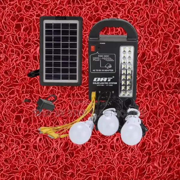 Usb Mobile Charging Dat Home Solar Lighting System Kit