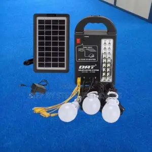 Dat Home Solar Lighting System Kit With Mp3 Player