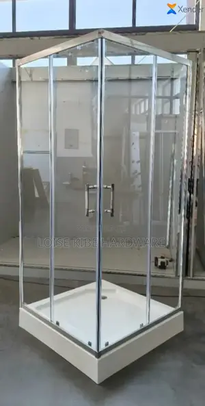 Clear Square Shape Shower Cubicle