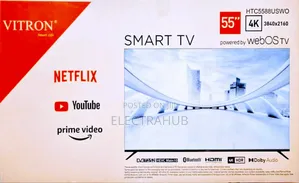 Vitron 55′′ Smart HDR Frameless Tv – Webos