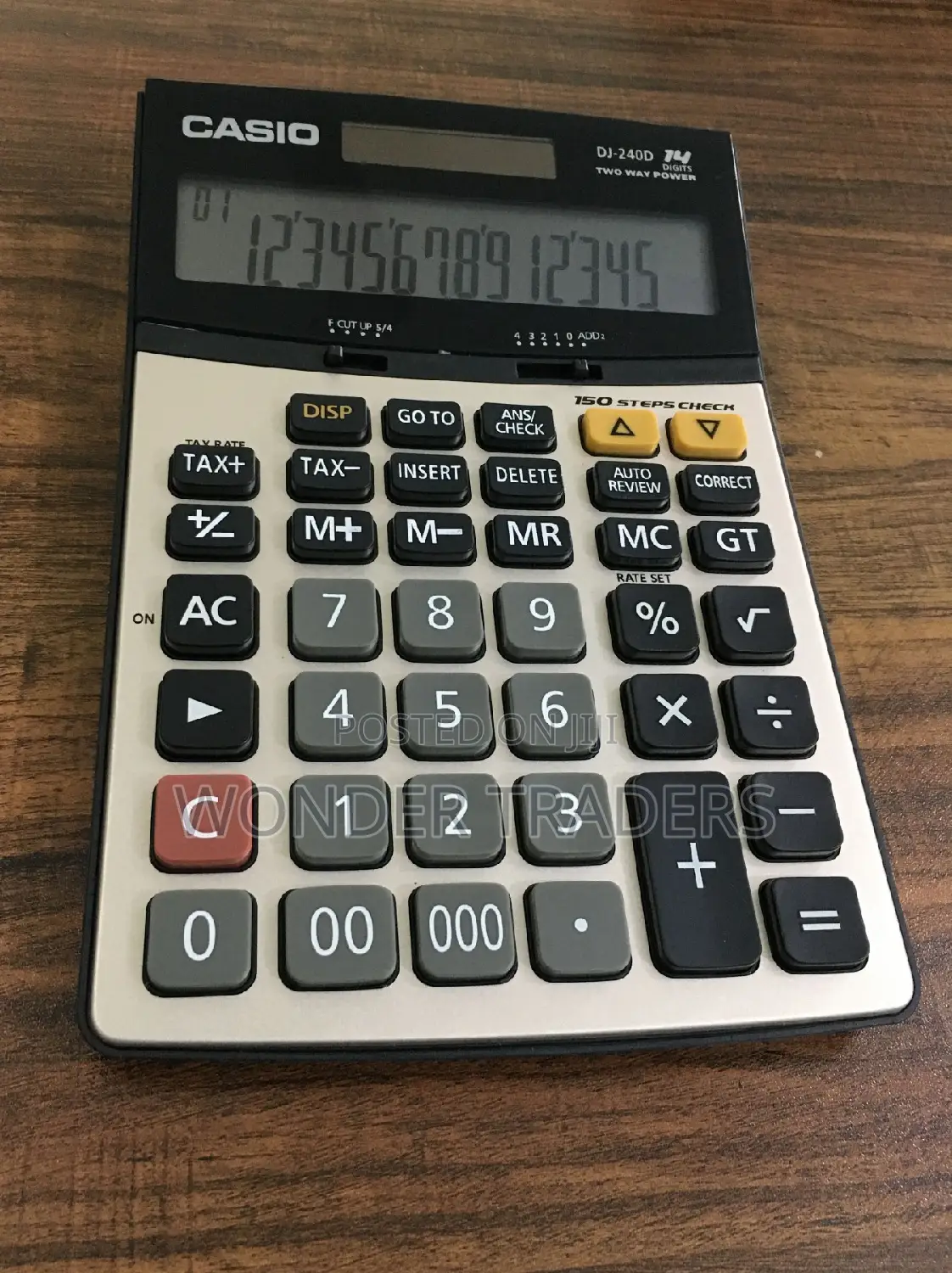 Casio Calculator Dj-240 D