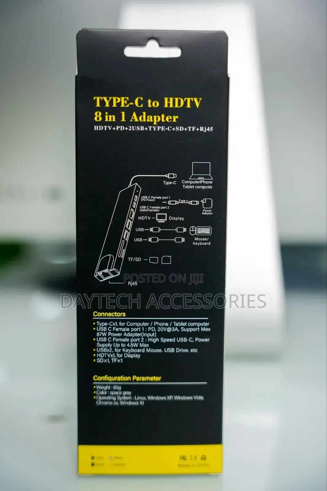 8-in-1 Type-C to HDTV Adapter, a Versatile Hub