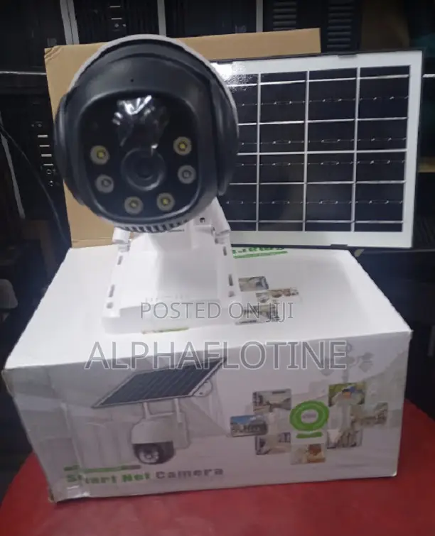 PTZ V380 Solar Camera 2 -Way Audio