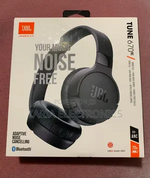 Jbl Tune 670nc Headphones, Noise Cancelling