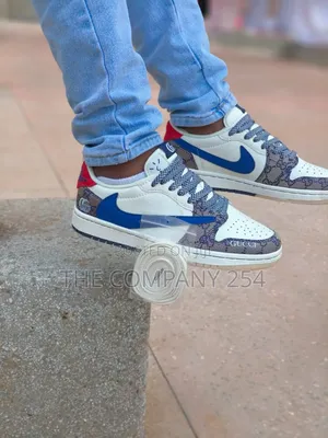 Quality Leather Casual Nike Gucci Travi Scot Sneakers Shoes