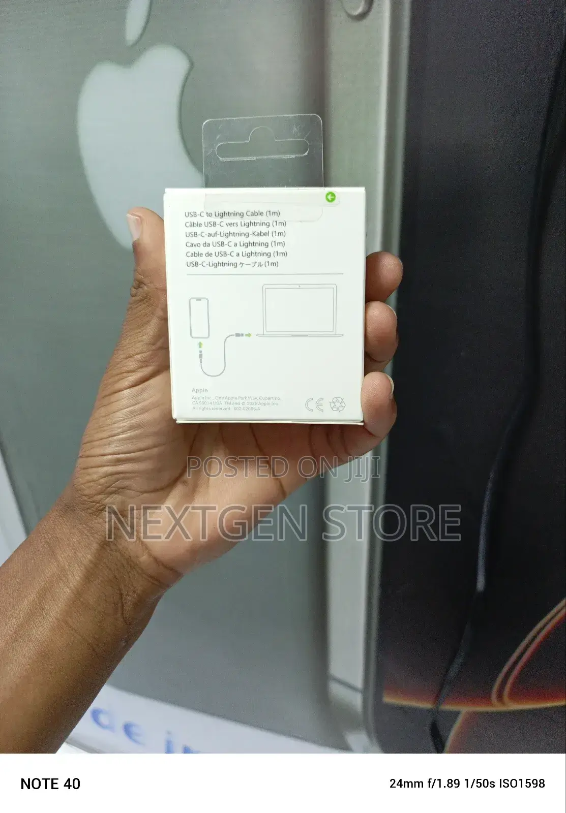 Usb-C to Lightning (1metre)