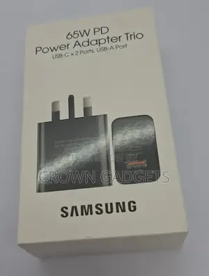 Samsung Super Fast 65w Charger – For Phones Laptops