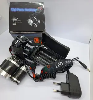 Led Headlamp 3 Bulb – Bright Outdoor Rechargeable Torch