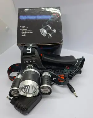 Super Bright 3-t6 Led Headlamp – Usb Rechargeable Light