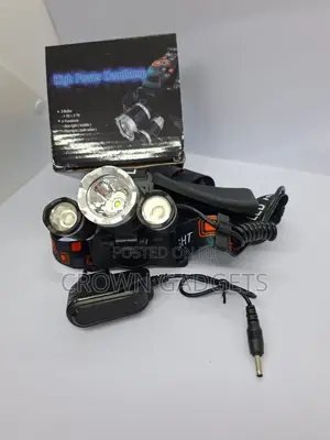 Multi-Mode Led Headlamp – Bright Zoomable Flashlight