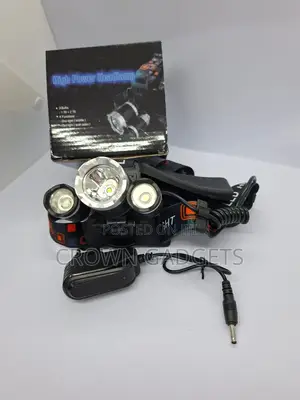 Outdoor Headlamp 3 Led – Usb Charging + Battery Pack